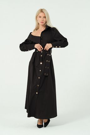 لباس مشکی زنانه بافت Sıppa - کد 883940329