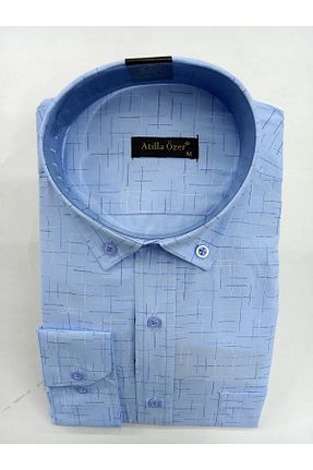 پیراهن رنگی مردانه گشاد ATİLLA ÖZER - کد 883949930
