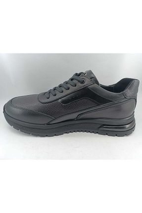 کفش کژوال مشکی مردانه چرم خالص KOMCERO - کد 883947650