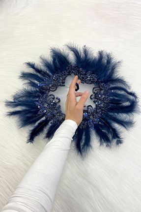 عقد و عروسی و حنابندان سرمه ای ZEYMERADE - کد 883947052