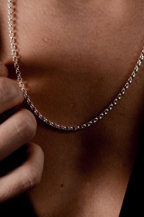 گردنبند نقره سبز مردانه 925 عیار Ricco Jewellery - کد 883993575