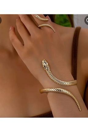 دستبند جواهر طلائی زنانه Marmara - کد 884010747