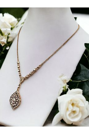 گردنبند جواهر سفید زنانه سنگ FAYRA ACCESSORIES - کد 822614022
