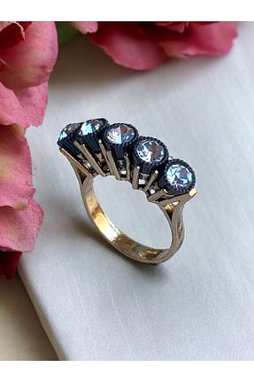 انگشتر جواهر سفید زنانه زیرکن FAYRA ACCESSORIES - کد 808600189