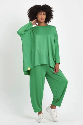 ست بالاتنه و پائین تنه سفید زنانه بافت Butik - کد 928152796