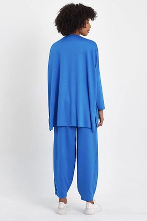 ست بالاتنه و پائین تنه سفید زنانه بافت Butik - کد 884059627