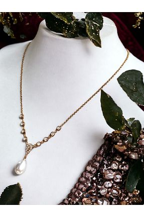 گردنبند مروارید نباتی FAYRA ACCESSORIES - کد 884061355