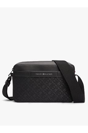 کیف دوشی مشکی مردانه Tommy Hilfiger - کد 884083558