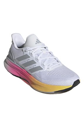 کفش اسنیکر سفید زنانه بند دار adidas - کد 828497987