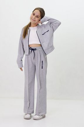 ست گرمکن طوسی زنانه پنبه پلی استر EZGİ KILINÇ - کد 863033835