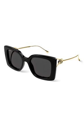 عینک آفتابی مشکی زنانه 54 Gucci - کد 833683306