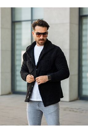 کت مشکی زنانه رگولار YONEZ MODA - کد 203810407