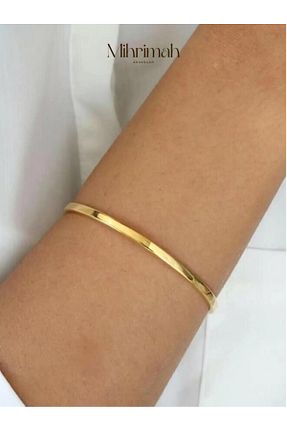 دستبند جواهر زرد زنانه فلزی MODA - کد 884114535