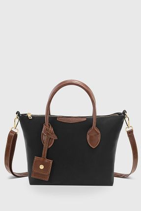کیف دستی مشکی زنانه چرم مصنوعی Housebags - کد 867672373