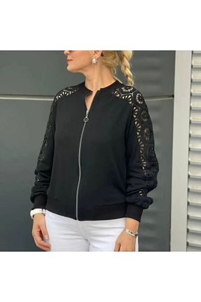 کت مشکی زنانه رگولار RİGALA - کد 884168019