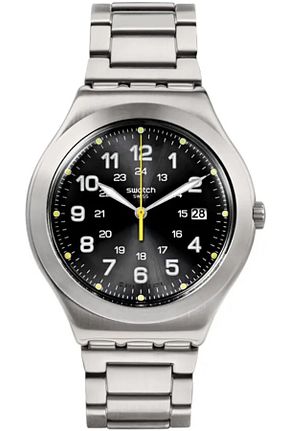 ساعت مچی طوسی زنانه 43 میلی متر Swatch - کد 778022535