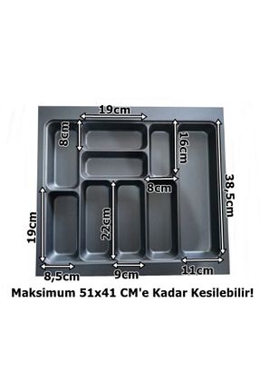 جای قاشق طوسی پلاستیک ALMITAL - کد 344514077