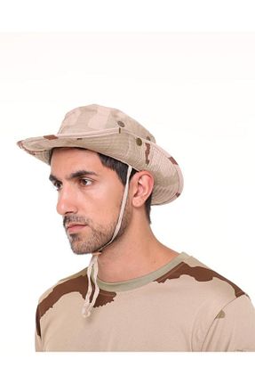 کلاه بژ زنانه پنبه ای SİNGLE SWORD - کد 792604848