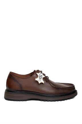 کفش کژوال قهوه ای مردانه چرم خالص PATRON SHOES - کد 884190446