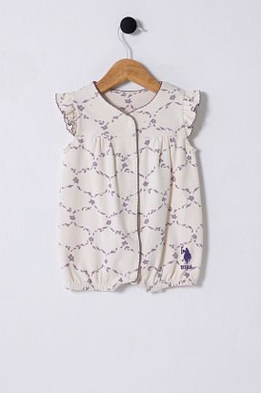 سرهمی سفید بچه گانه آستین کوتاه U.S. Polo Assn. - کد 884226906