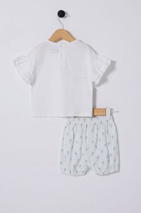 ست نوزادی سفید بچه گانه پنبه ای U.S. Polo Assn. - کد 884232301