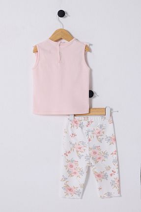 ست نوزادی صورتی بچه گانه پنبه ای U.S. Polo Assn. - کد 884227156