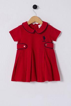 لباس قرمز بچه گانه بافت U.S. Polo Assn. - کد 884229179