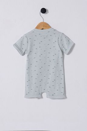 سرهمی سبز بچه گانه آستین کوتاه U.S. Polo Assn. - کد 884229175