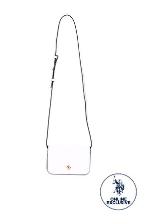 کیف پستچی سفید زنانه U.S. Polo Assn. - کد 824726896