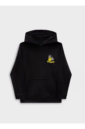 سوئیشرت مشکی زنانه چاپی Vans - کد 884252798