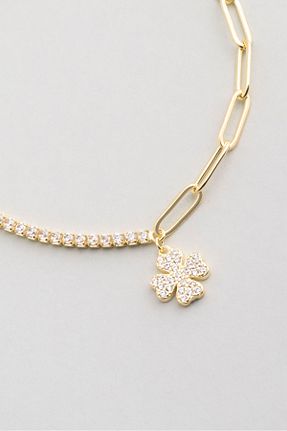 دستبند نقره زرد زنانه 925 عیار So Chic - کد 884262515