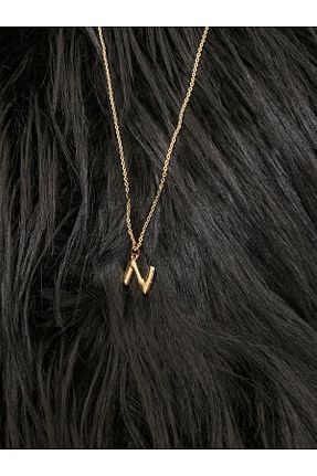 گردنبند جواهر سفید زنانه فلزی MSASTYLE - کد 884286879