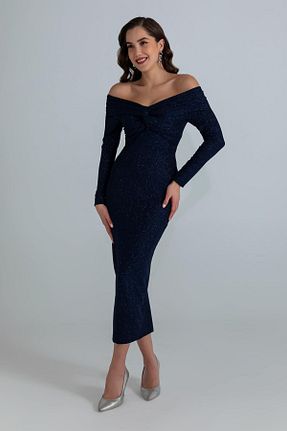 لباس سرمه ای زنانه بافت Sorridi - کد 884295965