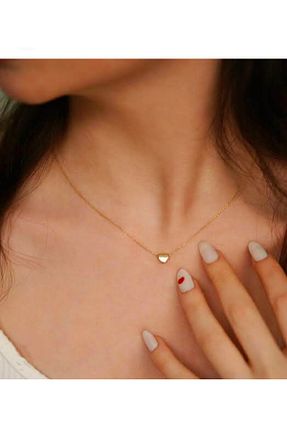 گردنبند جواهر طلائی زنانه فلزی mer - کد 884295029