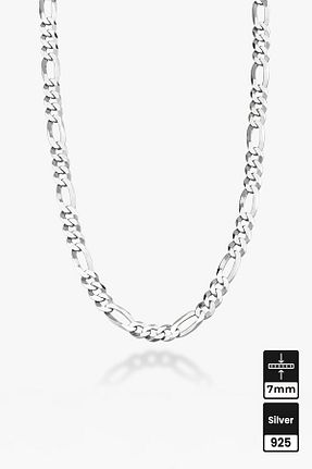 گردنبند نقره مردانه 925 عیار Mios Silver - کد 884299546