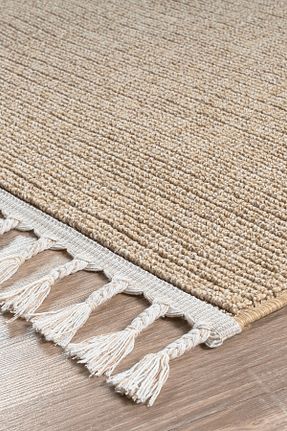 فرش بژ آنتی باکتریال SANRUGS Home & Living - کد 884284864