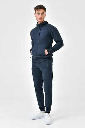 ست گرمکن سرمه ای مردانه مخلوط پلی استر Cramp Spor - کد 814788002