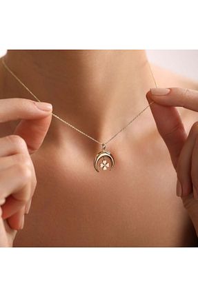 گردنبند طلا رنگی زنانه 14 عیار Sembol Gold - کد 884362556
