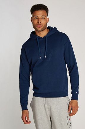 سوئیشرت سرمه ای مردانه ساده Tommy Hilfiger - کد 884327035