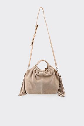 کیف دستی قهوه ای زنانه پارچه ای Elle - کد 884333423