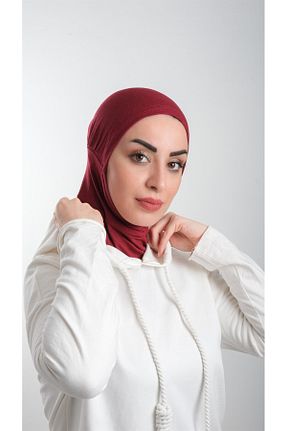 کلاه شنای حجاب زرشکی زنانه HÜRREM BONE - کد 347251366