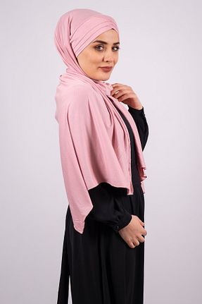 شال صورتی زنانه ویسکون HÜRREM BONE - کد 92919115