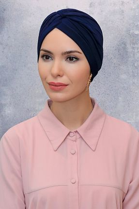 کلاه شنای حجاب سرمه ای زنانه HÜRREM BONE - کد 215075134