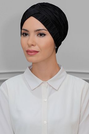 کلاه شنای حجاب مشکی زنانه HÜRREM BONE - کد 215075097