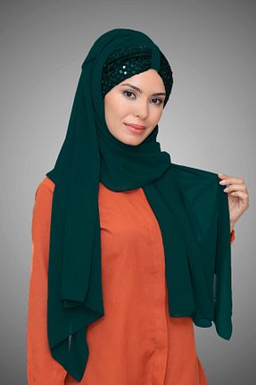 شال سبز زنانه HÜRREM BONE - کد 209128986
