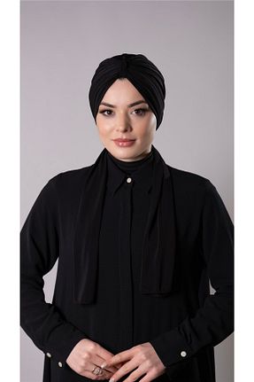 کلاه شنای حجاب مشکی زنانه HÜRREM BONE - کد 772274993
