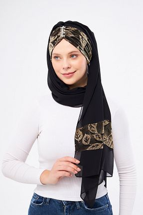 شال مشکی زنانه HÜRREM BONE - کد 804464251