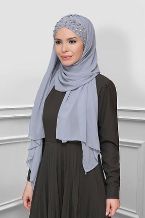 شال طوسی زنانه HÜRREM BONE - کد 209132927