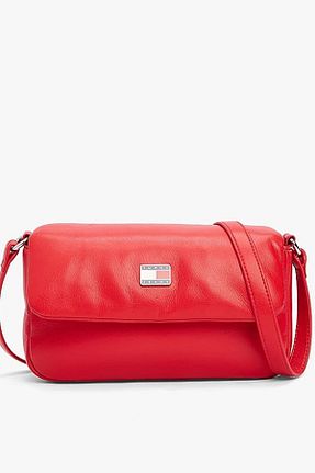کیف دوشی نباتی زنانه چرم مصنوعی Tommy Hilfiger - کد 884382527