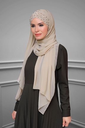 شال بژ زنانه HÜRREM BONE - کد 209131634